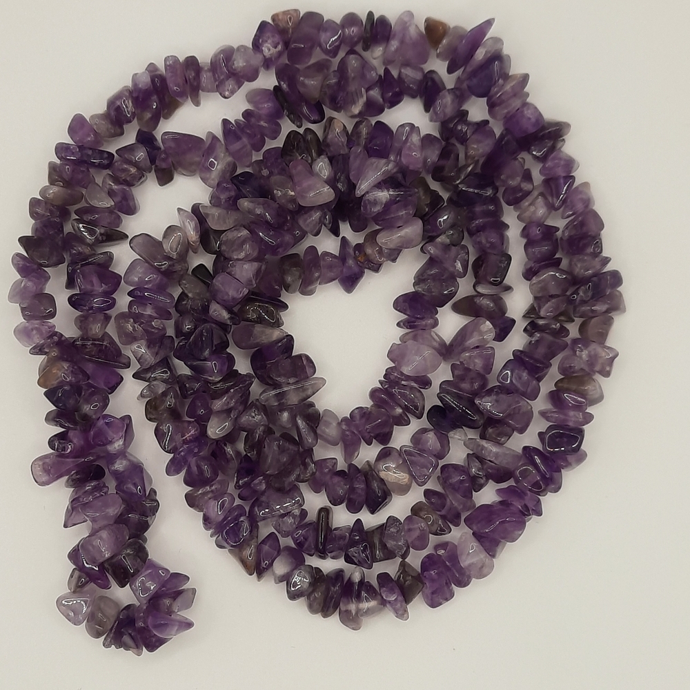 Amethyst Chip Necklace